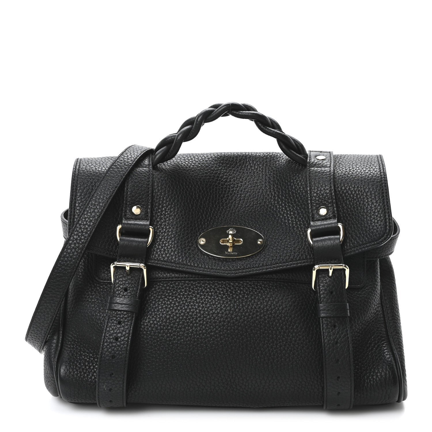 Mulberry Heavy Grain Medium Alexa Black