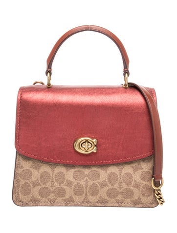 Interlocking CC Top Handle Bag