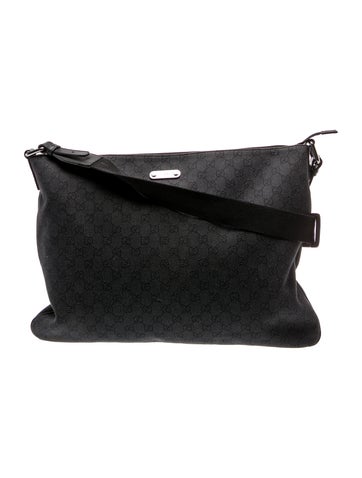 GG Denim Shoulder Bag
