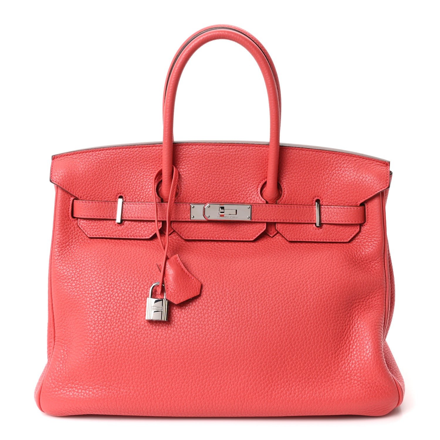 Hermes Hermes Taurillon Clemence Birkin 35 Bougainvillea