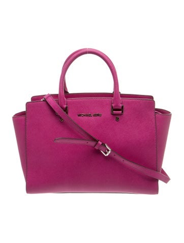 Leather Top Handle Bag