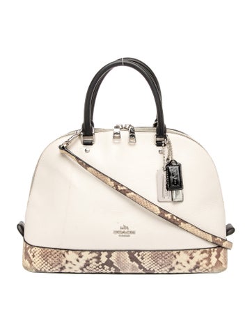 Leather Top Handle Bag
