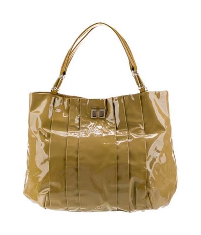 Anya Hindmarch Hindmarch Patent Leather Shoulder Bag