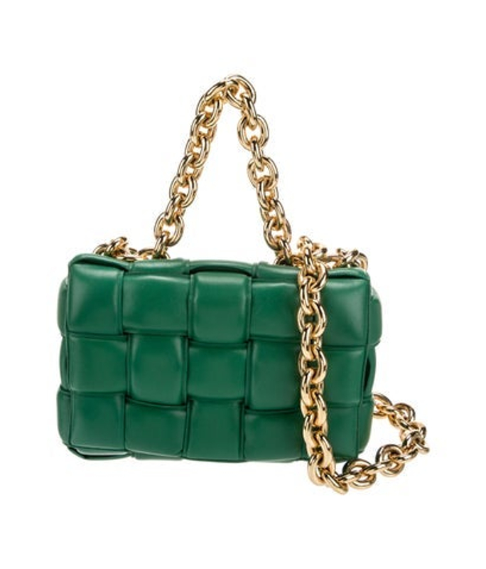 Bottega Veneta Veneta Intrecciato Chain Padded Cassette