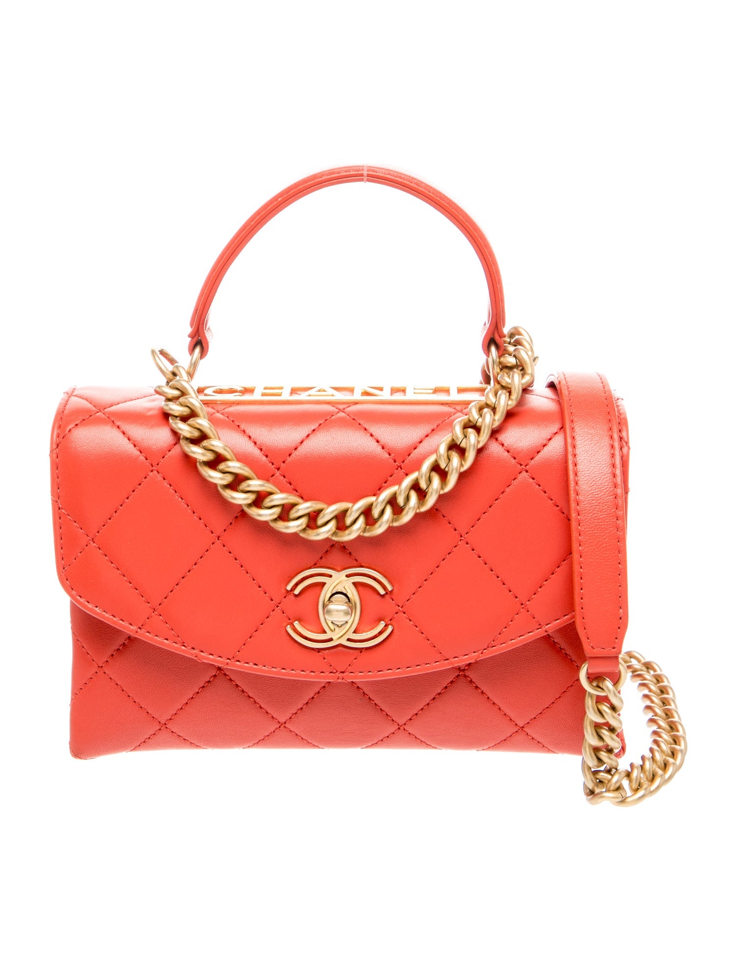 Small Trendy Spirit Top Handle Bag