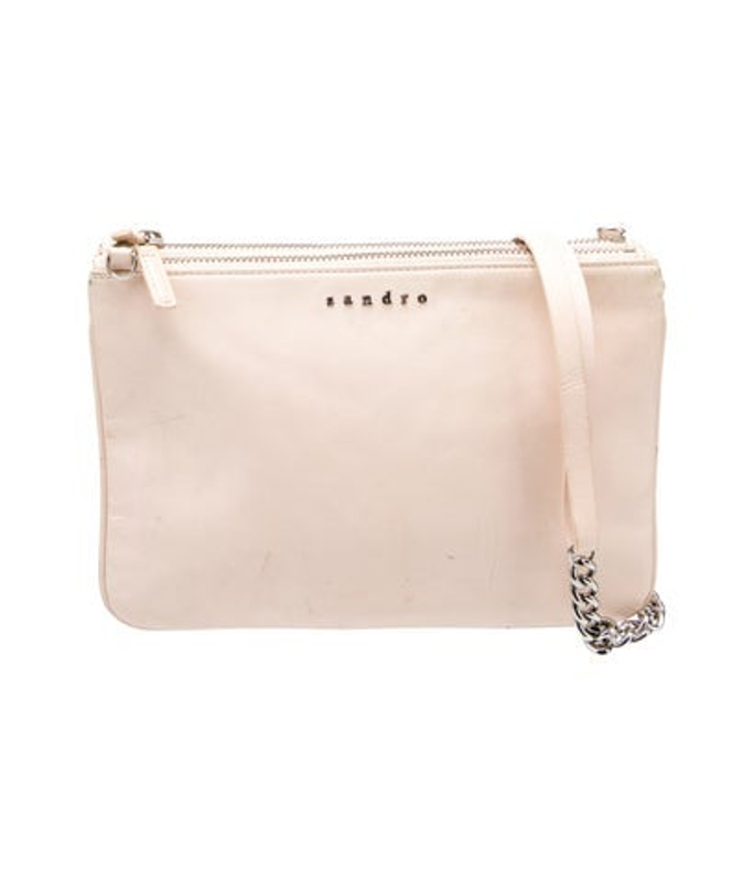 Sandro Leather Shoulder Bag