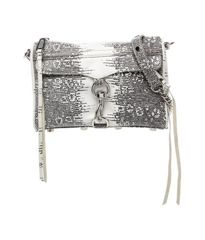 Rebecca Minkoff Minkoff Embossed Leather Shoulder Bag