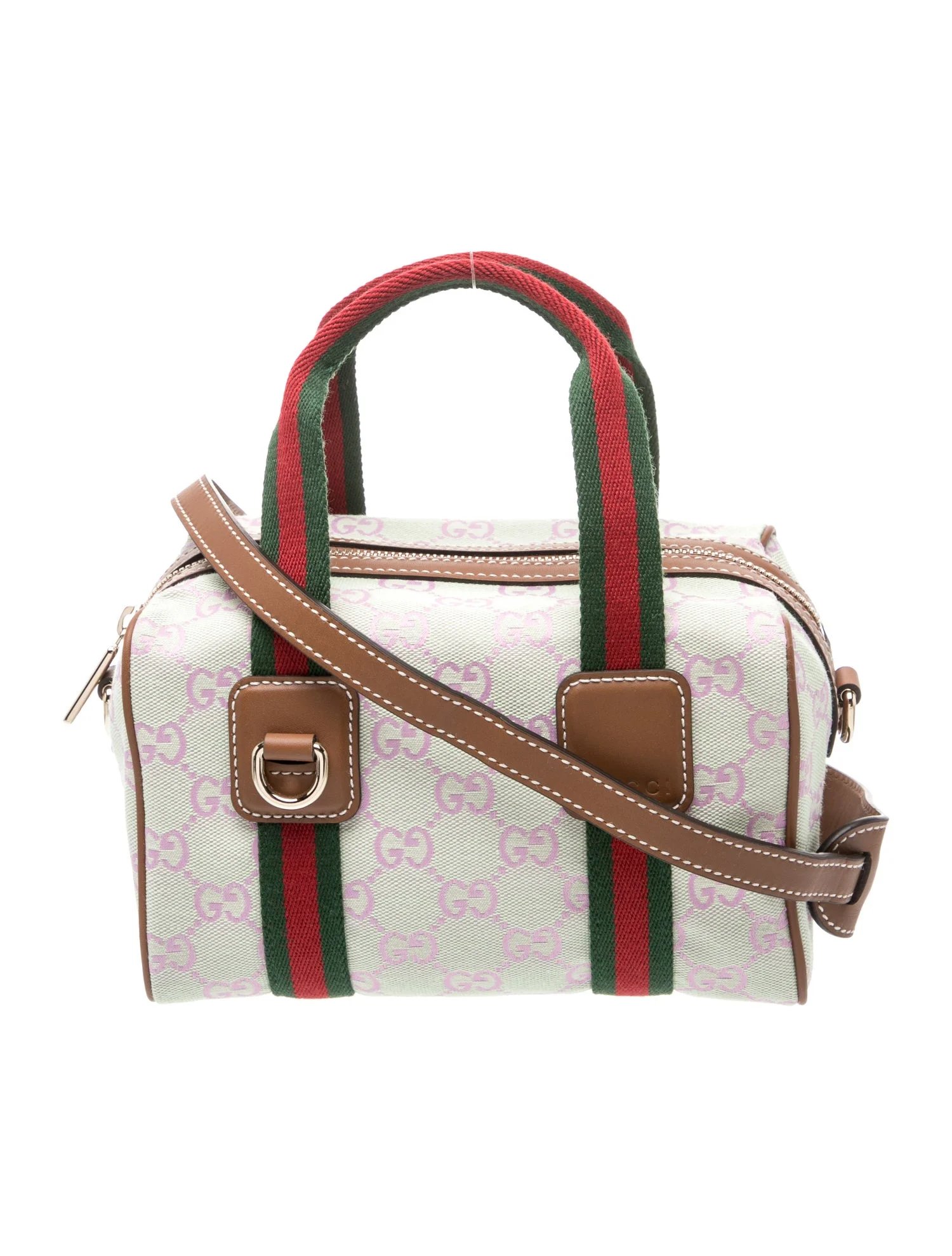GG Canvas Top Handle Bag