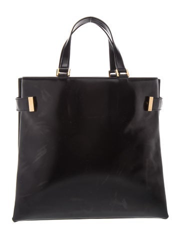 Bamboo GG Marmont Shopping leather handbag