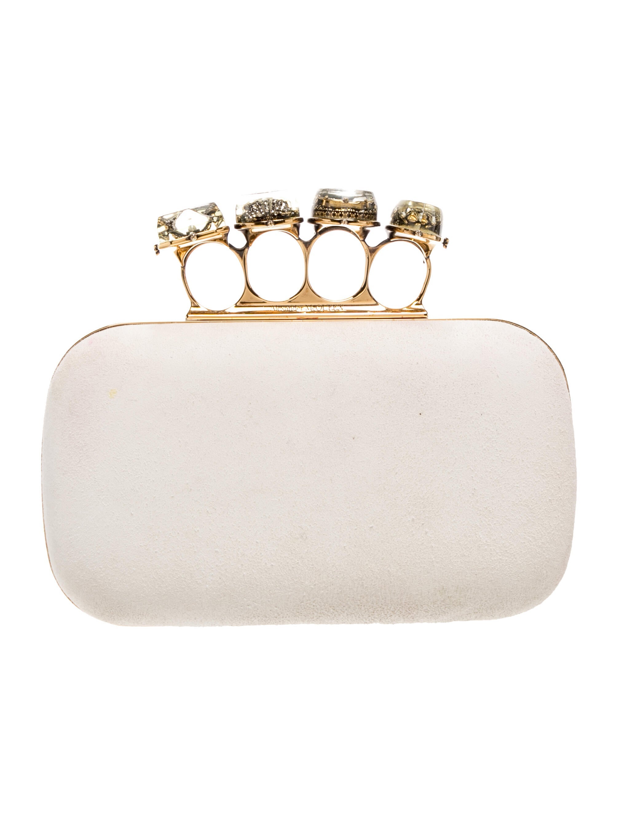 Suede Clutch