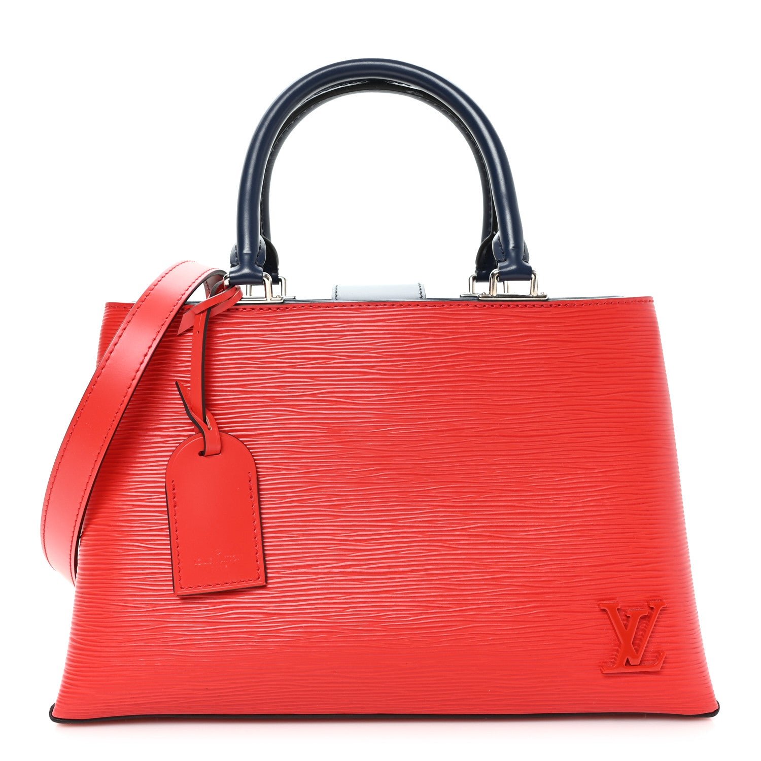 Louis Vuitton Epi Kleber PM Coquelicot
