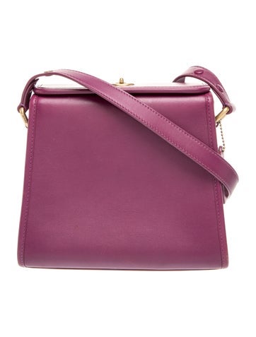 Leather Top Handle Bag