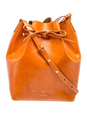 Mansur Gavriel Leather Bucket Bag