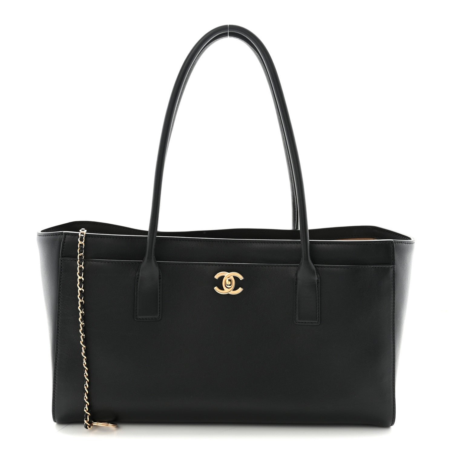 Chanel Calfskin Archetype Small Shopping Tote Black