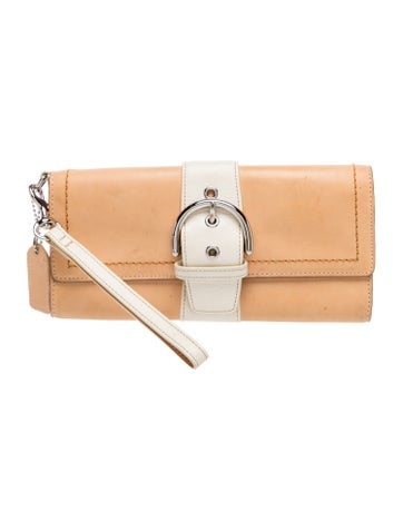 Coach Leather Clutch
