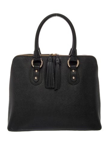Leather Top Handle Bag