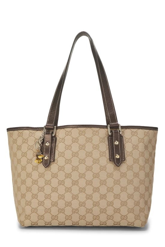 Bronze Original GG Canvas Jolicoeur Tote