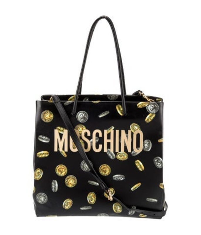 Moschino Leather Tote