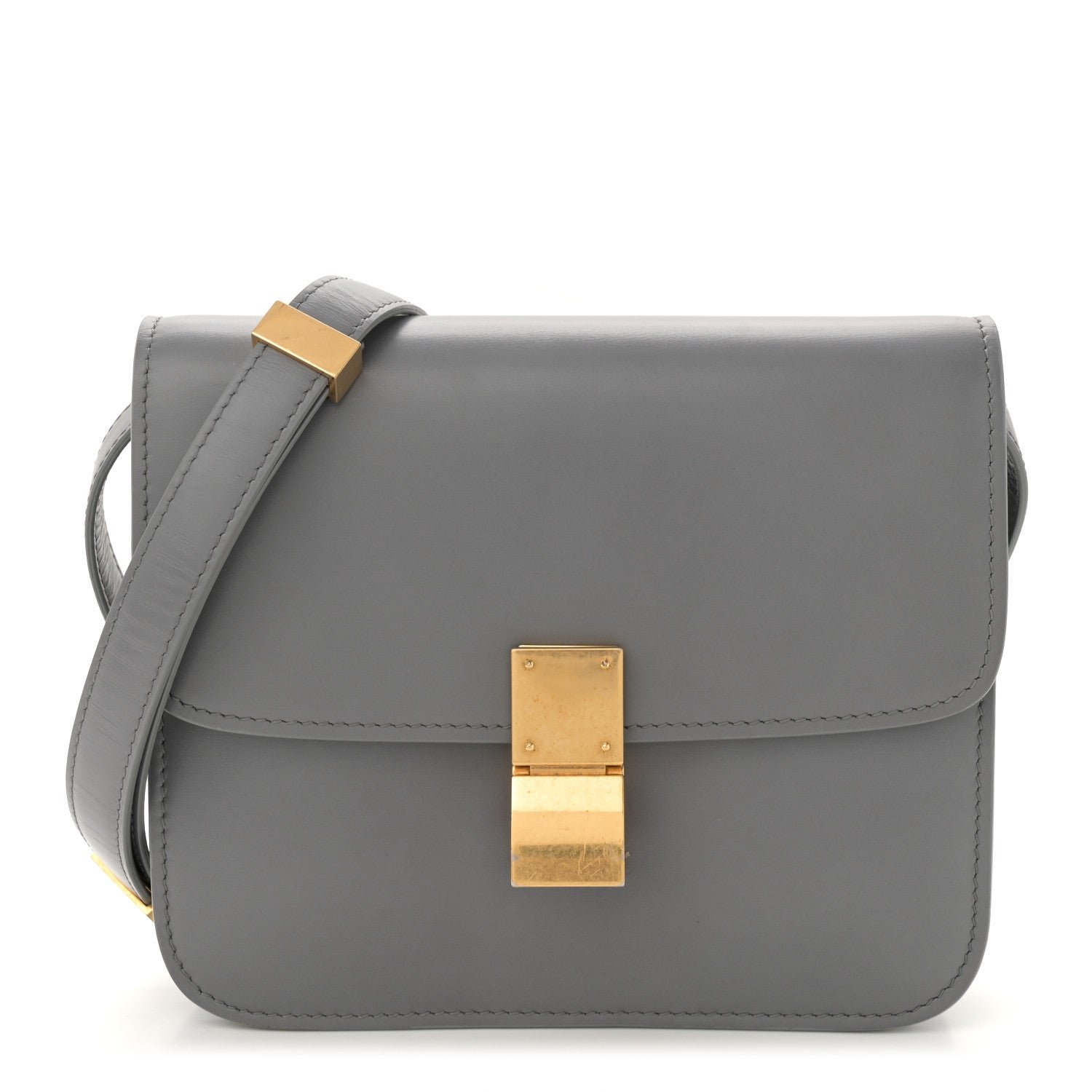 Celine Celine Box Calfskin Teen Classic Box Flap Bag Frost
