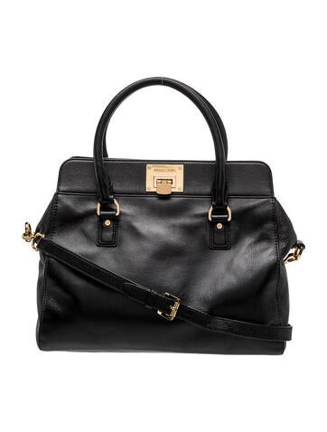 Michael Kors Leather Top Handle Bag