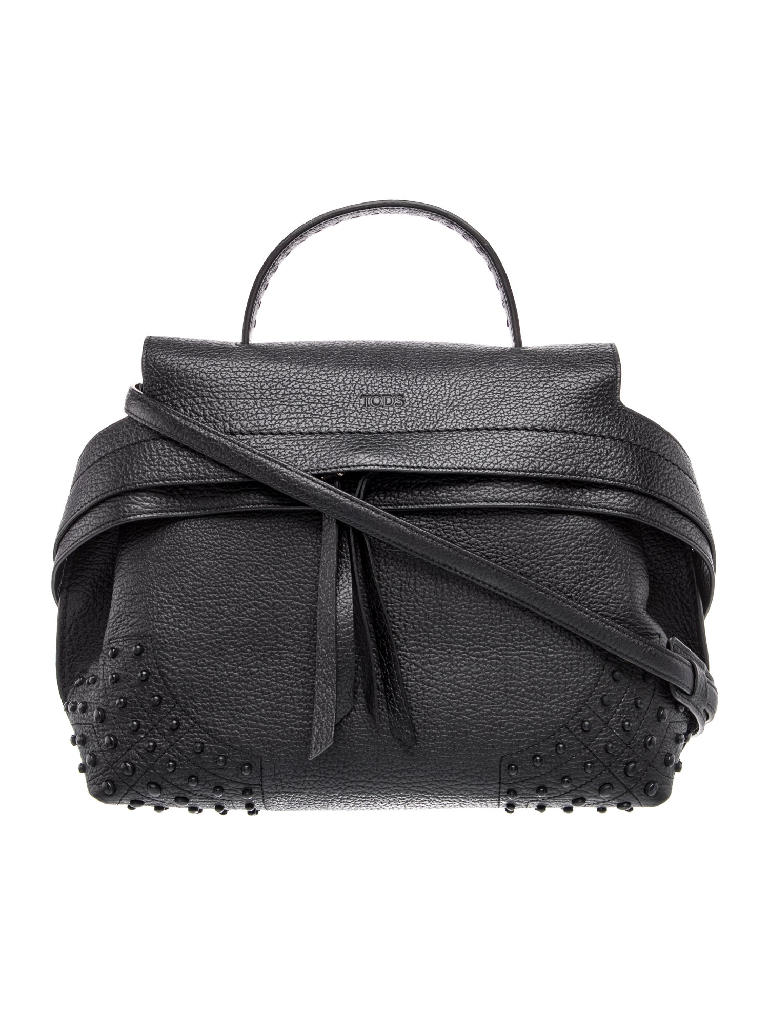Leather Top Handle Bag