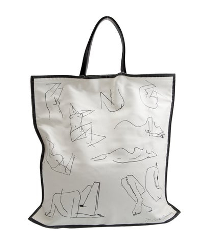 Jil Sander Sander Leather Tote