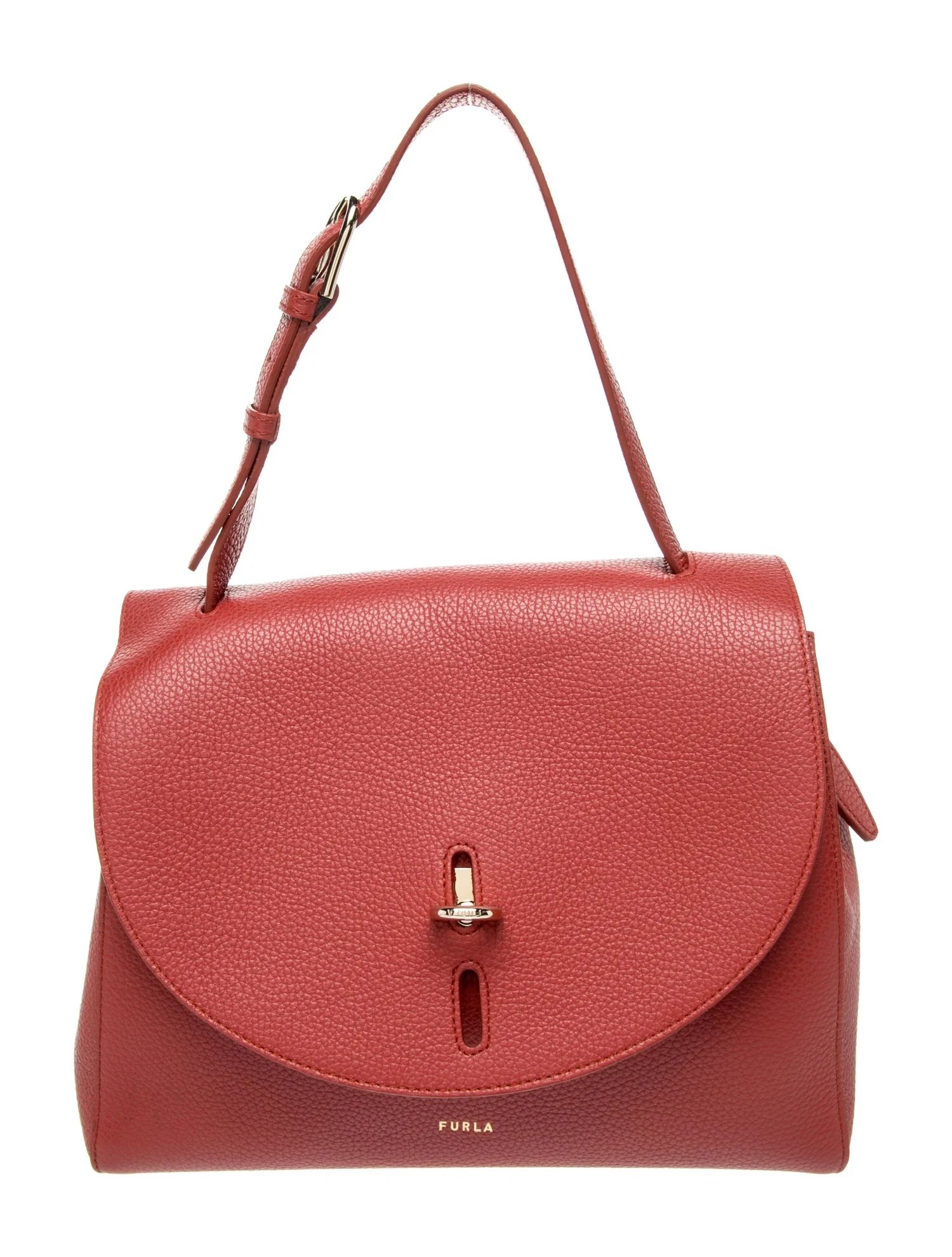 Leather Top Handle Bag