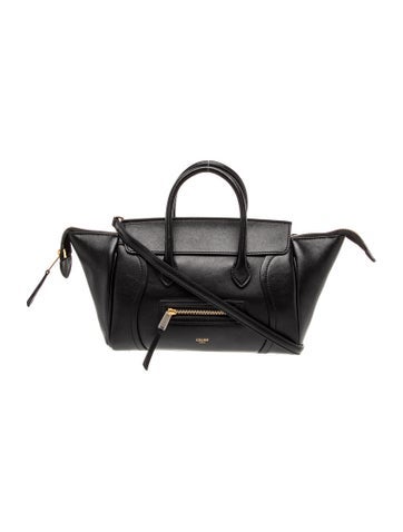 Celine Leather Luggage Small 2026