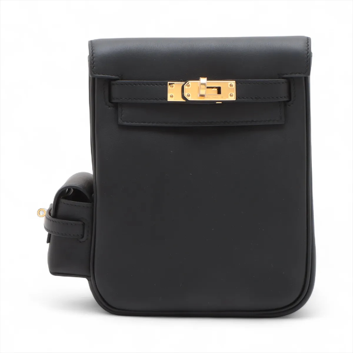 Hermès Kelly jump Veau Swift Black Gold Metal Fittings