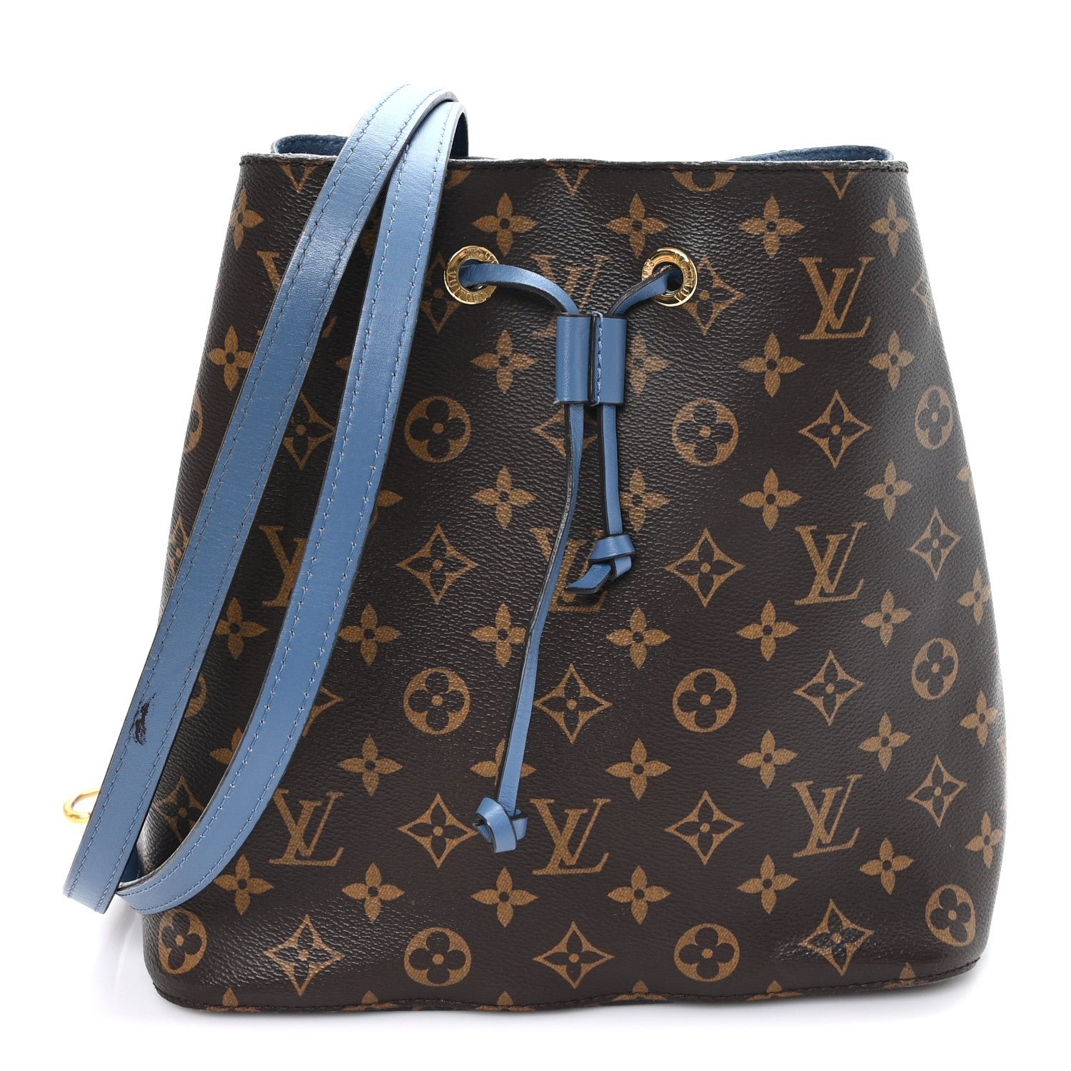 Louis Vuitton Monogram Neonoe MM Blue Jean