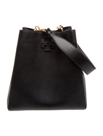 Tory Burch Leather McGraw Bucket