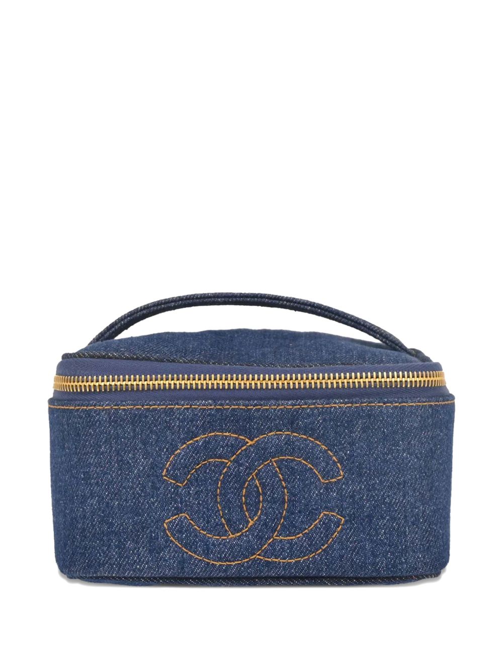 1997 Vanity denim top-handle handbag