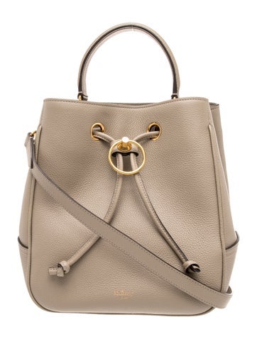 Leather Bucket Bag