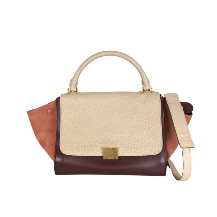 Celine Medium Tricolor Trapeze