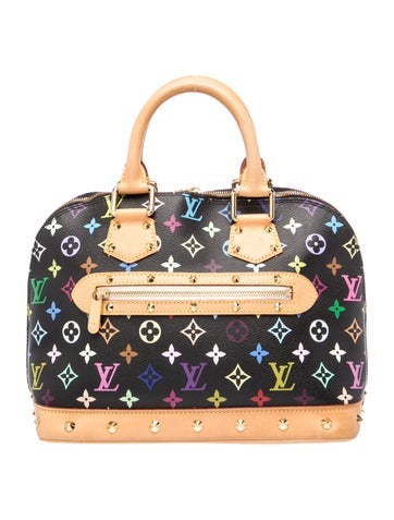 Multicolore Monogram Alma PM