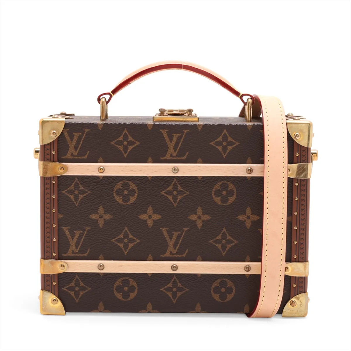 Louis Vuitton Monogram handle Trunk M11118 Brown