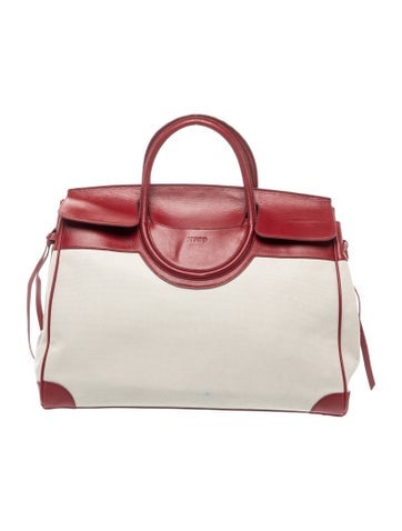 Canvas Top Handle Bag