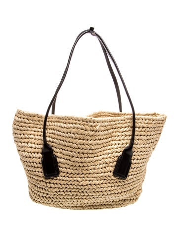 Bottega Veneta Raffia Arco Medium