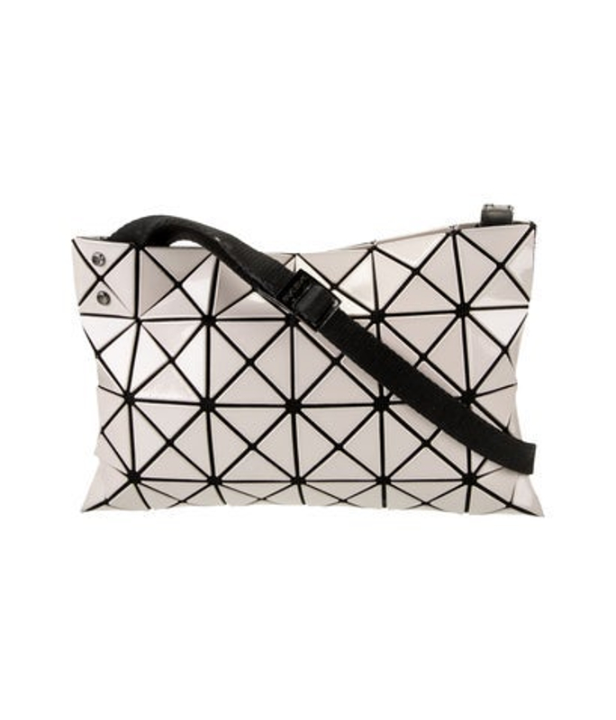 Issey Miyake Miyake Leather Messenger Bag