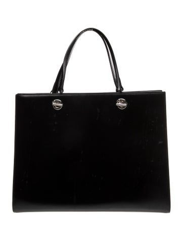 Leather Top Handle Bag