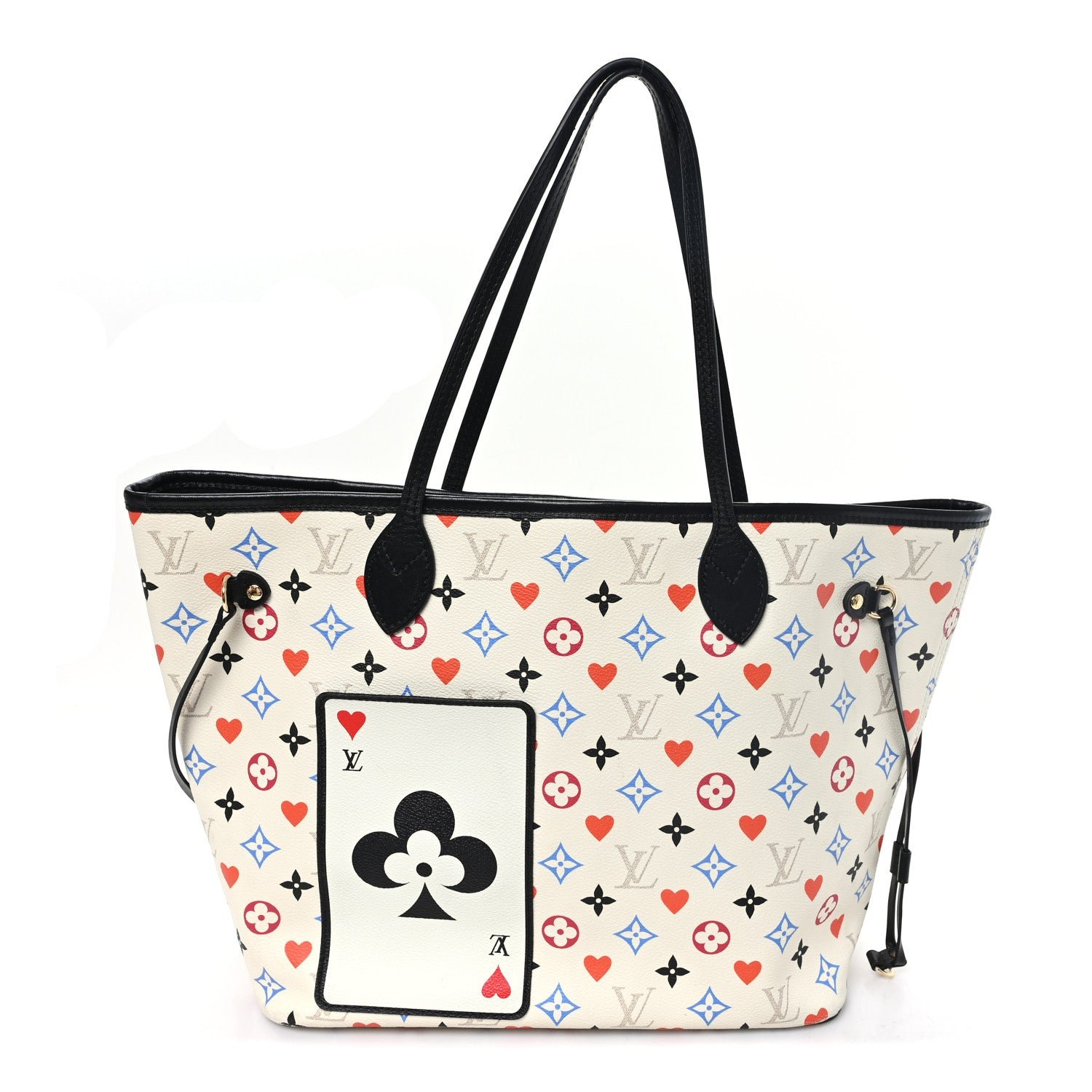 Louis Vuitton Game On Neverfull MM   White