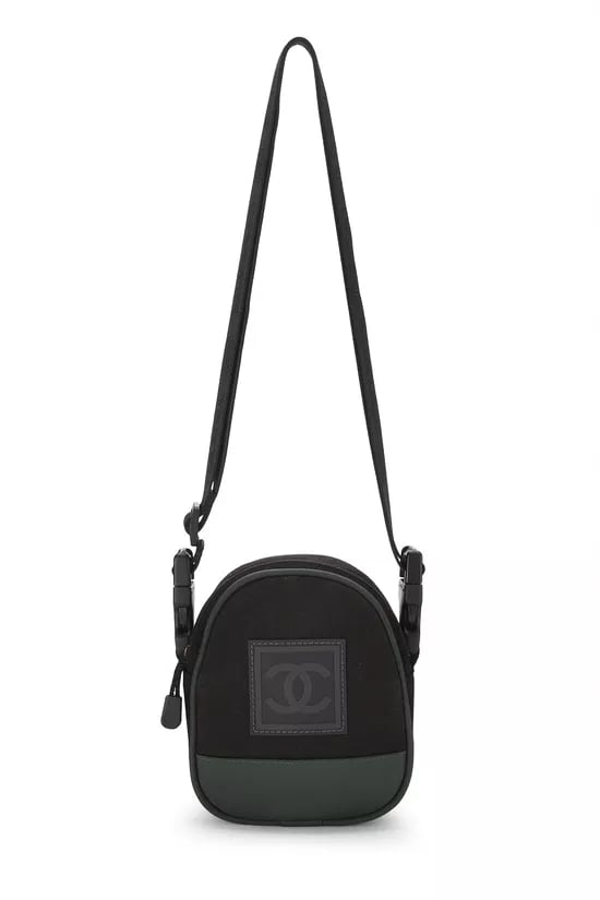 Green Canvas Sportline Crossbody Small