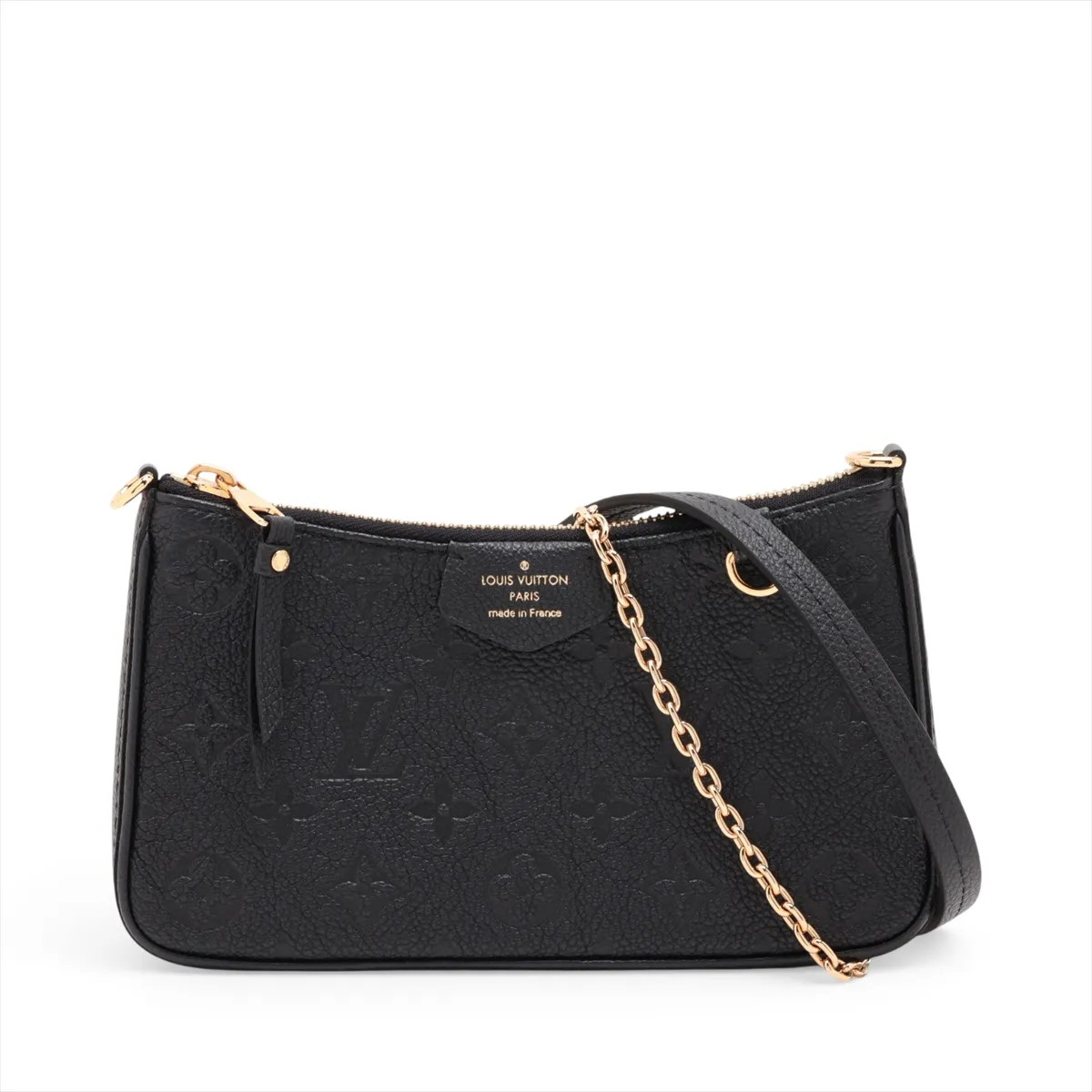 Louis Vuitton Monogram Empreinte Easy pouch M80349 Black There was an RFID respo