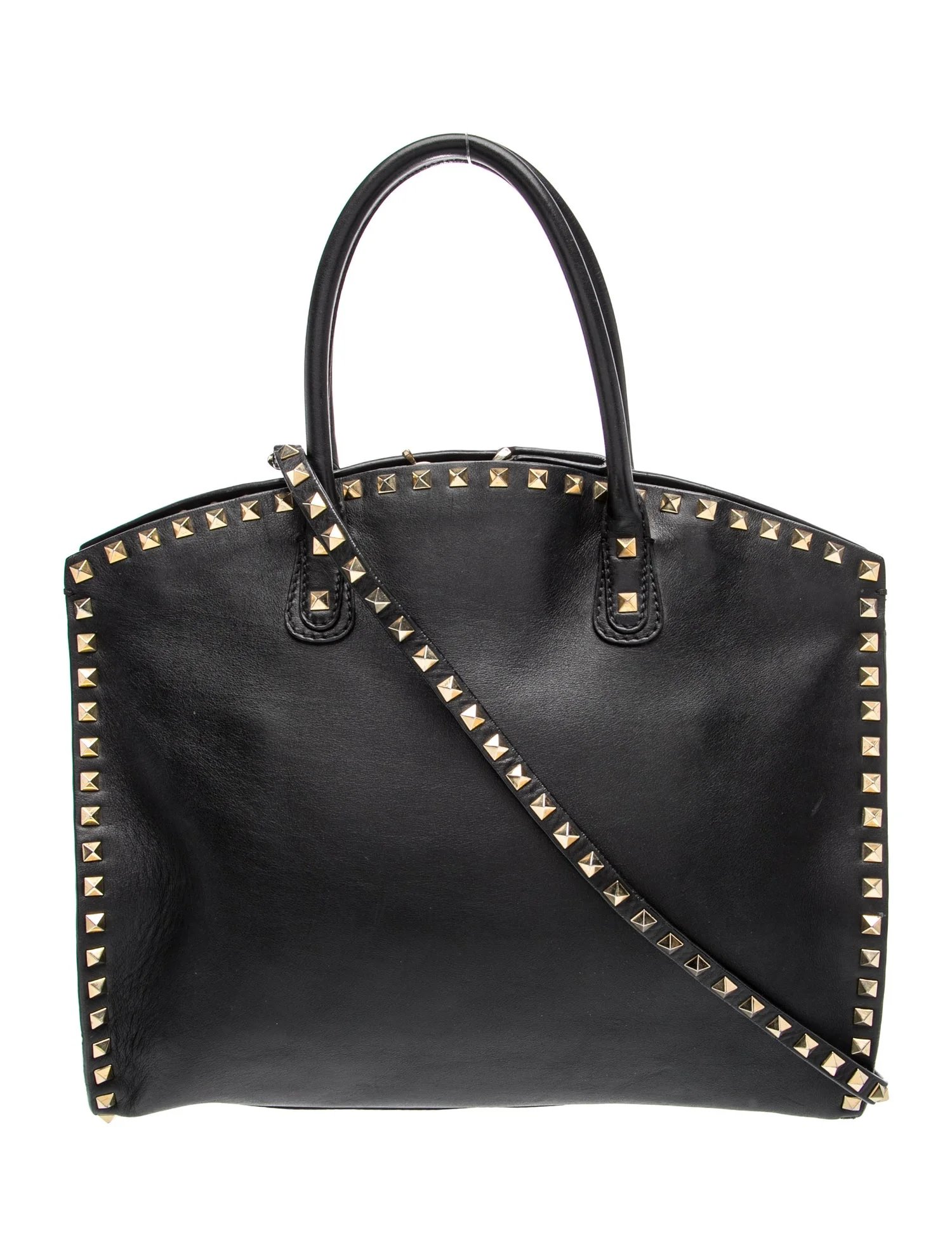 Rockstud Top Handle Bag