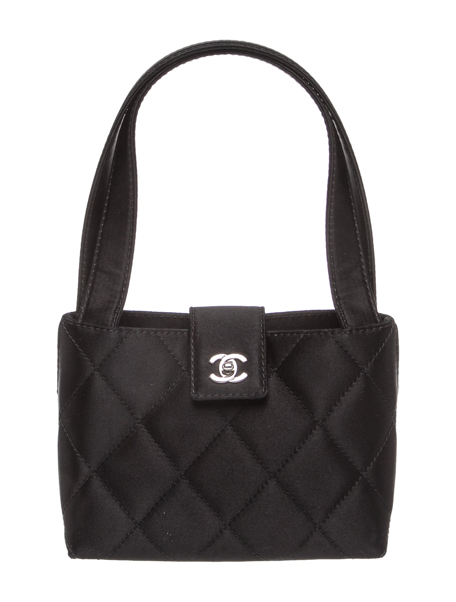 Chanel Satin Mini Handle Bag