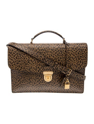 Leather Top Handle Bag