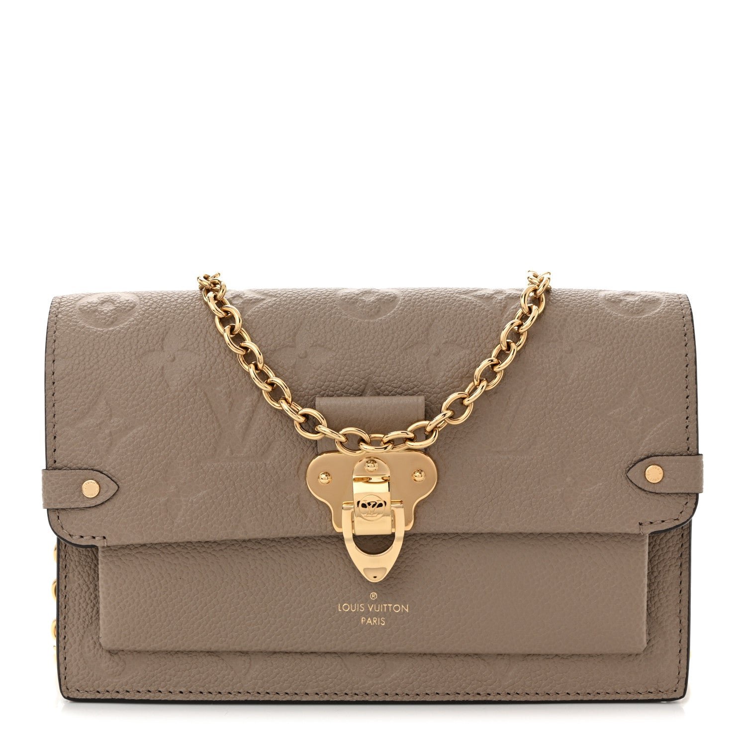 Louis Vuitton Empreinte Vavin Chain Wallet Tourterelle