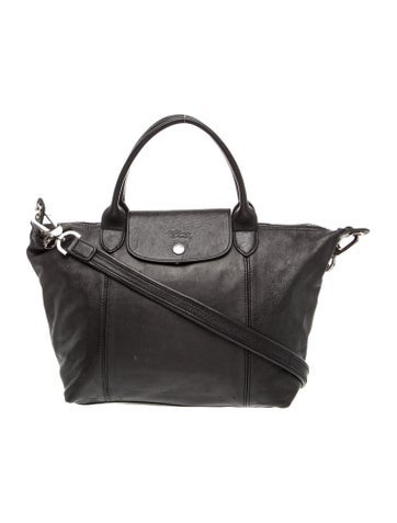 Leather Top Handle Bag