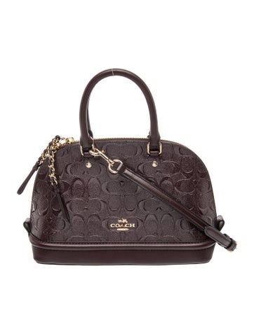 Leather Top Handle Bag