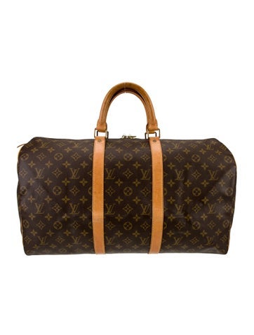 Louis Vuitton LV Monogram Keepall 50 Vintage